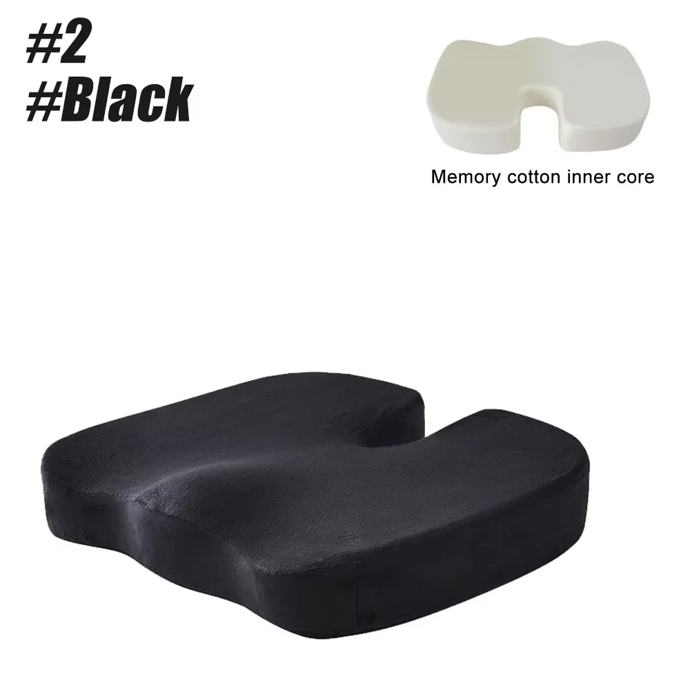 Seat Cushion Office Chair Cushions Coccyx Orthopedic Memory Foam U Seat Massage Chair Cushion Pad Car Massage Cushion